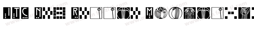 ITC New Rennie Mackintosh字体转换